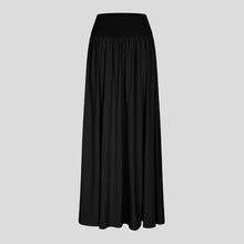 Load image into Gallery viewer, PLT Dancewear Women's Viola Black Practice Smooth Skirt Ballroom Latin Full Length