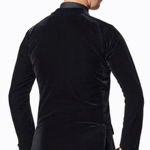 Load image into Gallery viewer, Men's Velvet Double Breasted Smooth Jacket-613