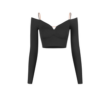 Load image into Gallery viewer, Line Crop Top