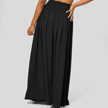 Load image into Gallery viewer, PLT Dancewear Women's Viola Black Practice Smooth Skirt Ballroom Latin Full Length