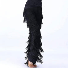 Load image into Gallery viewer, Wide Leg Fringe Pants
