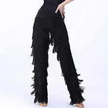 Load image into Gallery viewer, Wide Leg Fringe Pants