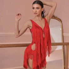 Load image into Gallery viewer, Diva Fringe Dress
