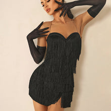 Load image into Gallery viewer, Lush Fringe Dress