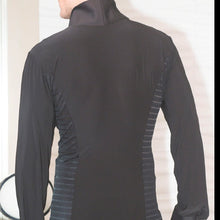 Load image into Gallery viewer, Men's Soft Collar Stripe Ballroom Dance Latin Shirt