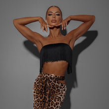 Load image into Gallery viewer, black sexy top