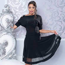 Load image into Gallery viewer, Asymmetrical Lattice Dance Top