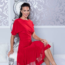 Load image into Gallery viewer, Asymmetrical Lattice Dance Top