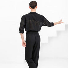 Load image into Gallery viewer, Ballroom black men pratice wear