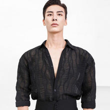 Load image into Gallery viewer, s Adult Ballroom black men pratice wear