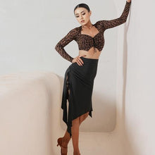 Load image into Gallery viewer, Peek-a-Boo Latin SKirt