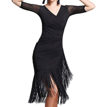 Load image into Gallery viewer, Keyhole Fringe Dress