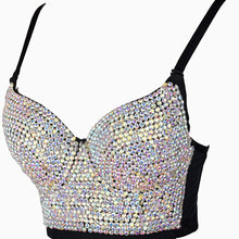 Load image into Gallery viewer, Bedazzled Bra Top