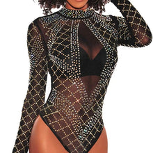 Load image into Gallery viewer, Geo Sparkle Bodysuit