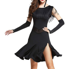 Load image into Gallery viewer, A-Line Fringe Dress