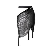 Load image into Gallery viewer, Drippy Fringe Skirt