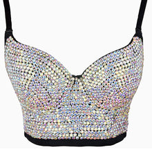 Load image into Gallery viewer, Bedazzled Bra Top