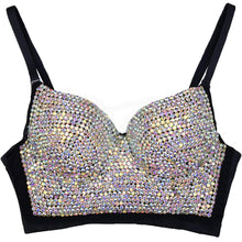 Load image into Gallery viewer, Bedazzled Bra Top
