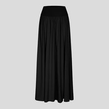 Load image into Gallery viewer, PLT Dancewear Women&#39;s Viola Black Practice Smooth Skirt Ballroom Latin Full Length
