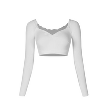Load image into Gallery viewer, Lace is More Crop Top
