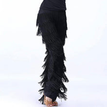 Load image into Gallery viewer, Wide Leg Fringe Pants
