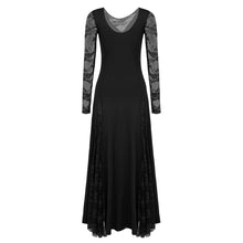 Load image into Gallery viewer, PLT Dancewear Women&#39;s Full Length Ballroom Practice Lovely In Lace Dress | 4 Colors
