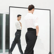 Load image into Gallery viewer, Adult Ballroom black men pratice wear
